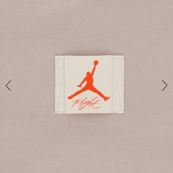 Nike Jordan x Shelflife WMNS Crewneck Sweatshirt Rattan / Total Orange - Picture 3 of 4